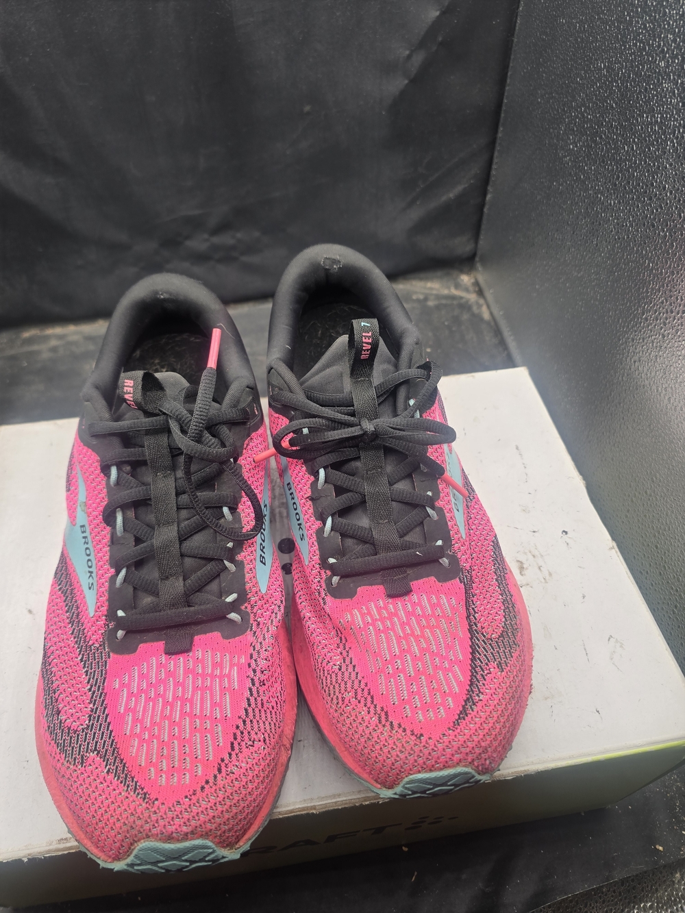 Brooks Women’s Running Shoes in Hot Pink with Black Accents